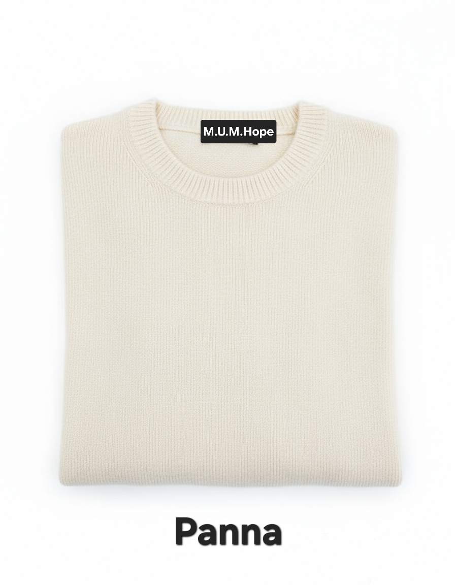 Maglione Girocollo Pura Lana LAMBSWOOL