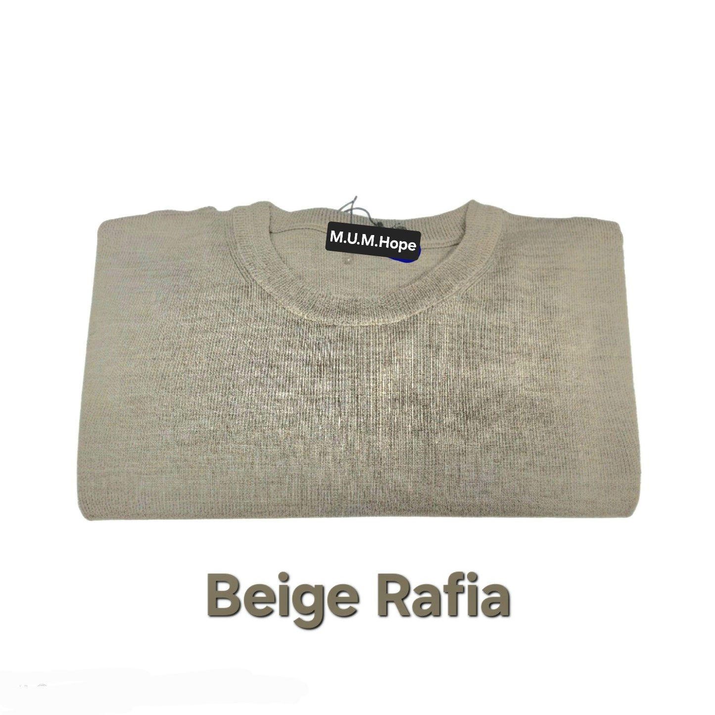 Maglia Girocollo lana merinos Toscana made in italy 🇮🇹