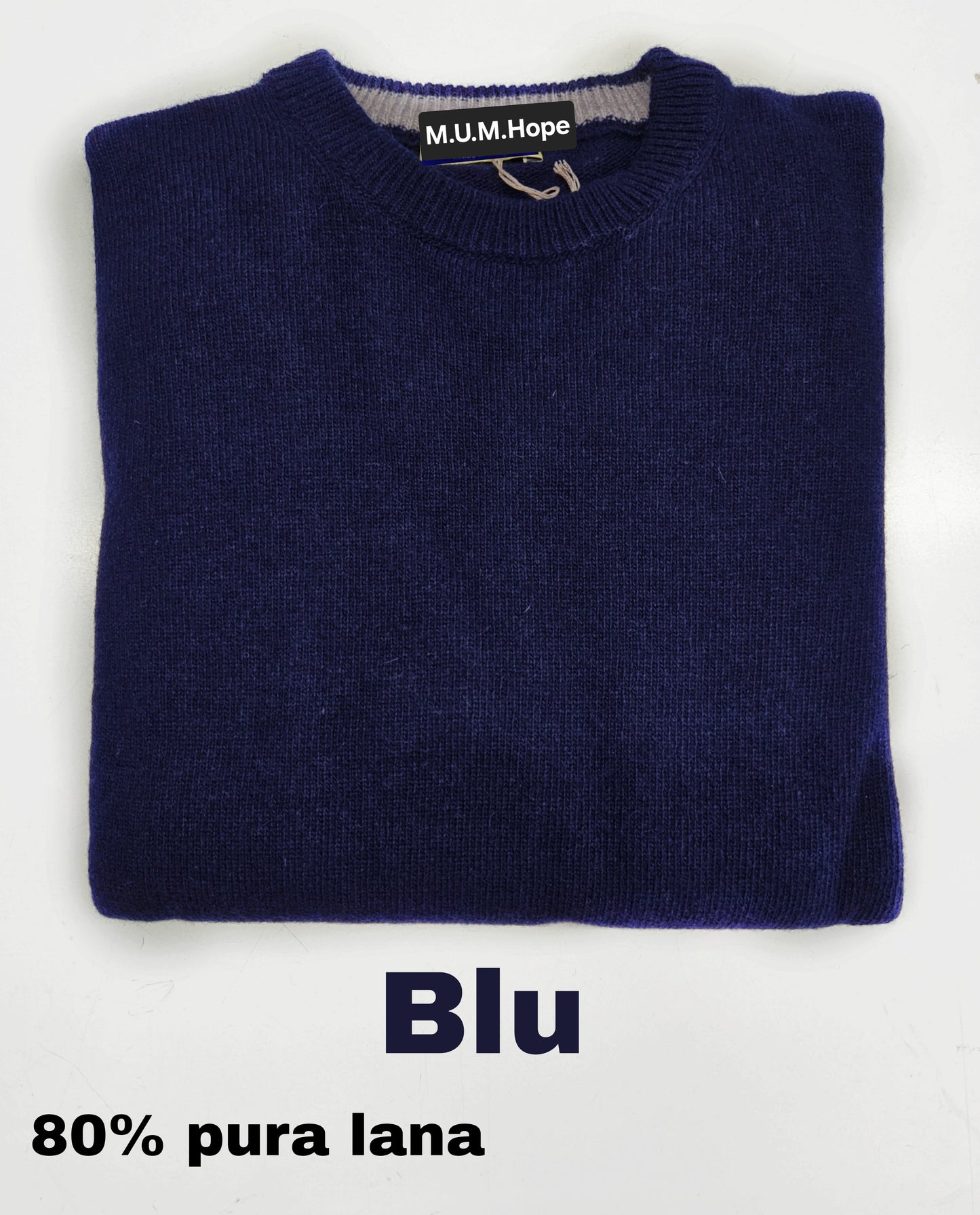 Maglione Girocollo Pura Lana LAMBSWOOL