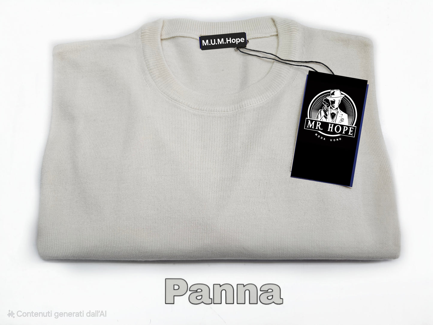 Maglia Girocollo lana merinos Toscana made in italy 🇮🇹