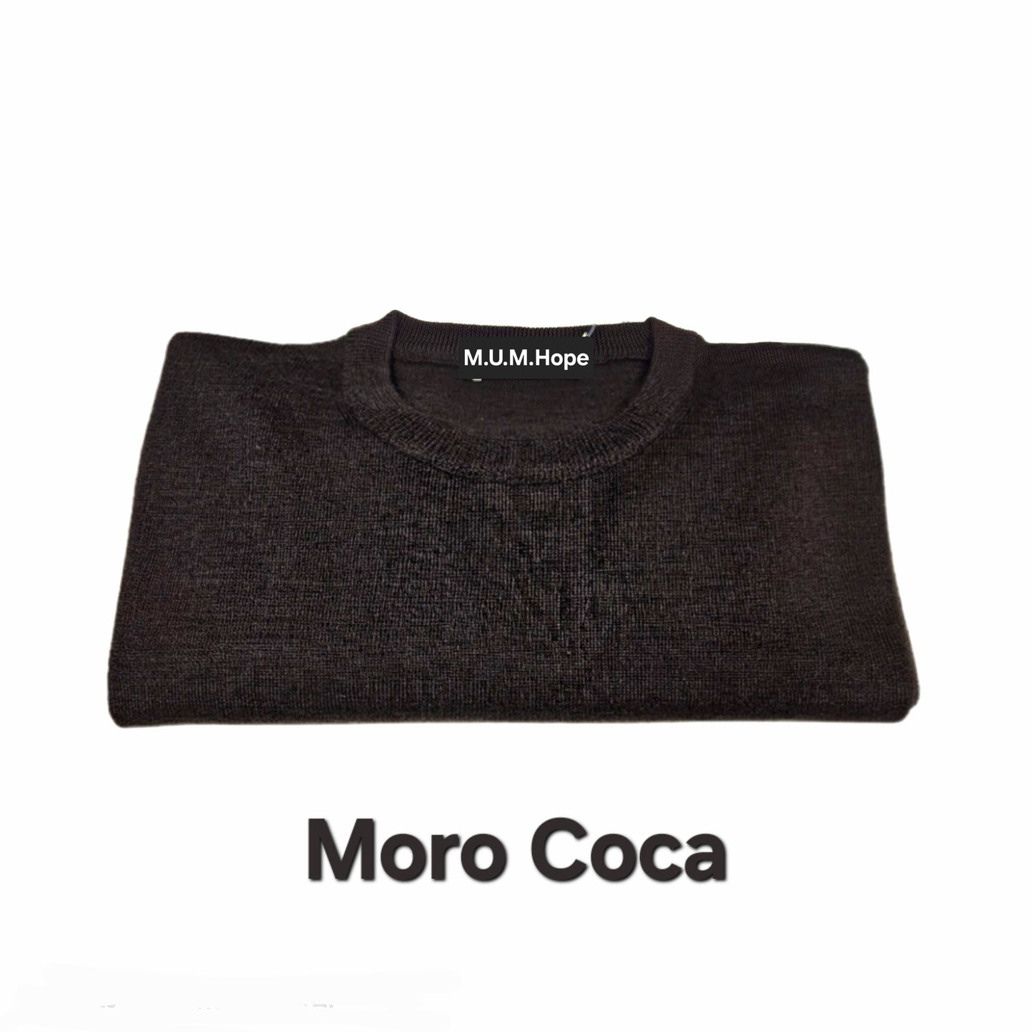 Maglia Girocollo lana merinos Toscana made in italy 🇮🇹