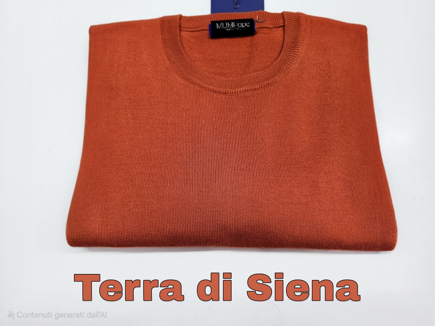 Maglia Girocollo lana merinos Toscana made in italy 🇮🇹