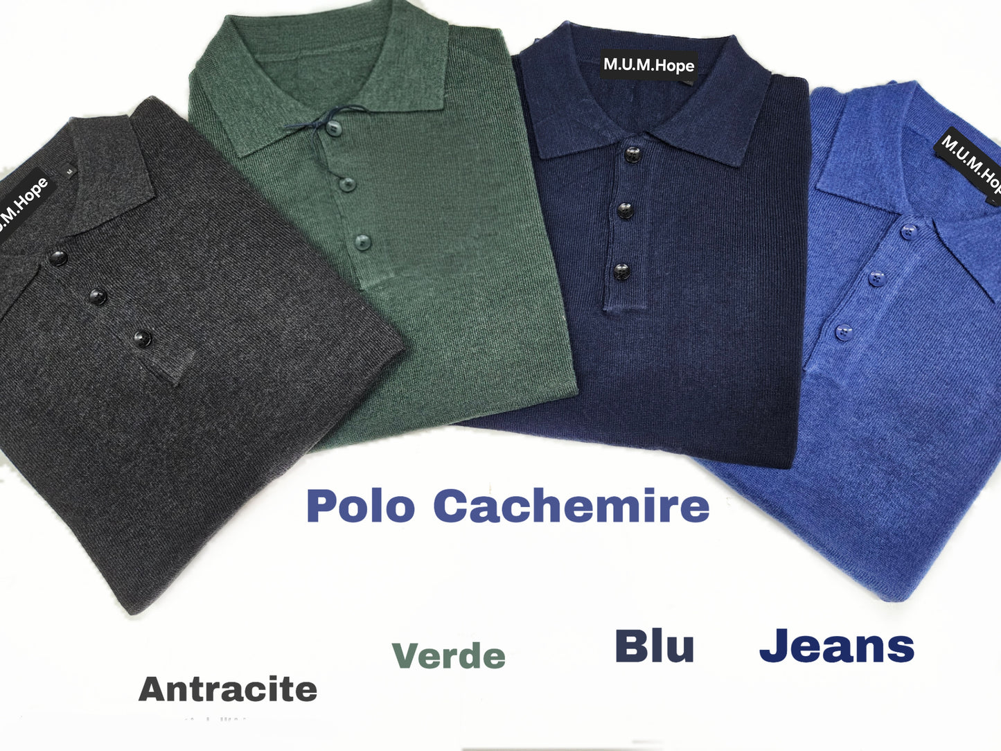 Polo misto cachemire