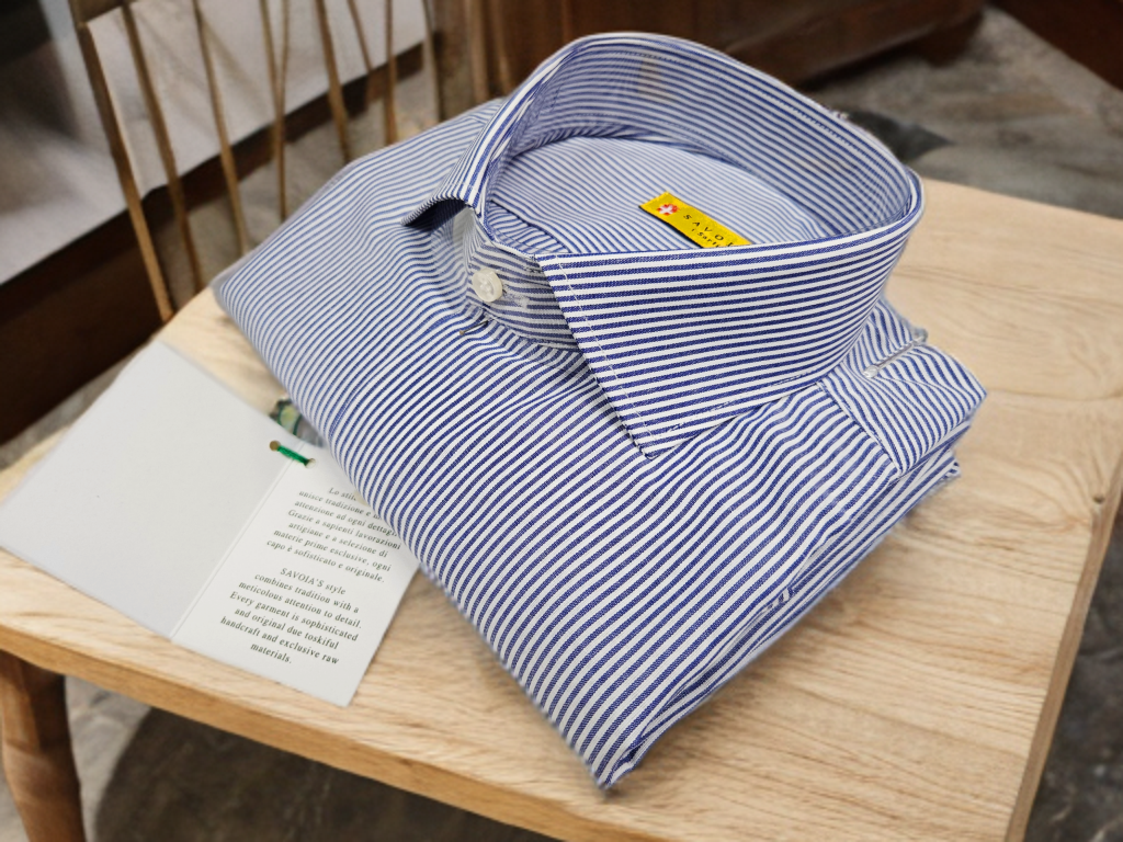Camicie rigate 100% cotone Sartoriali