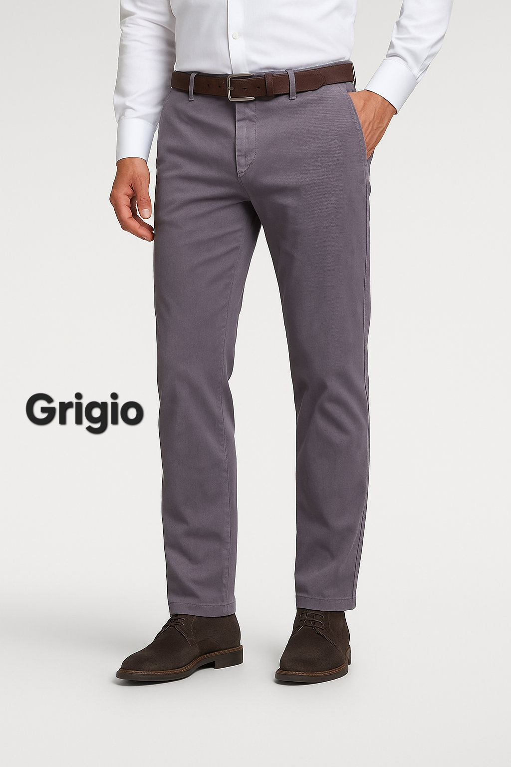 Pantalone cotone fustagna elasticizzato 6 colori