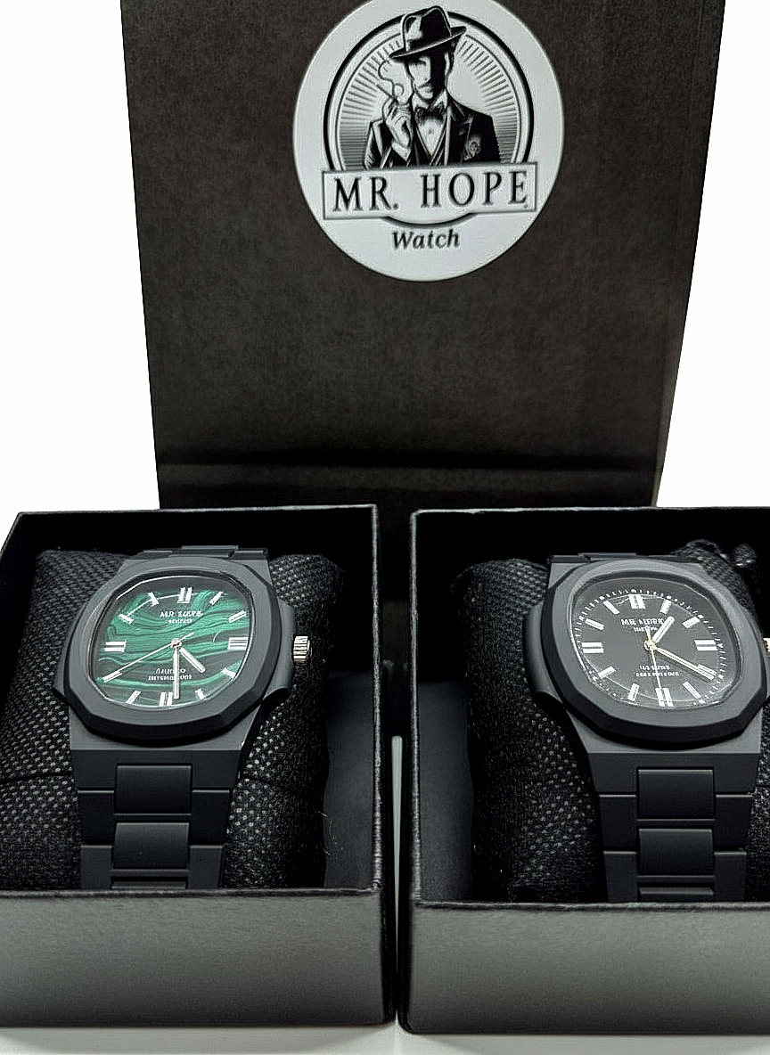 Mr.Hope Watch Black Carbon