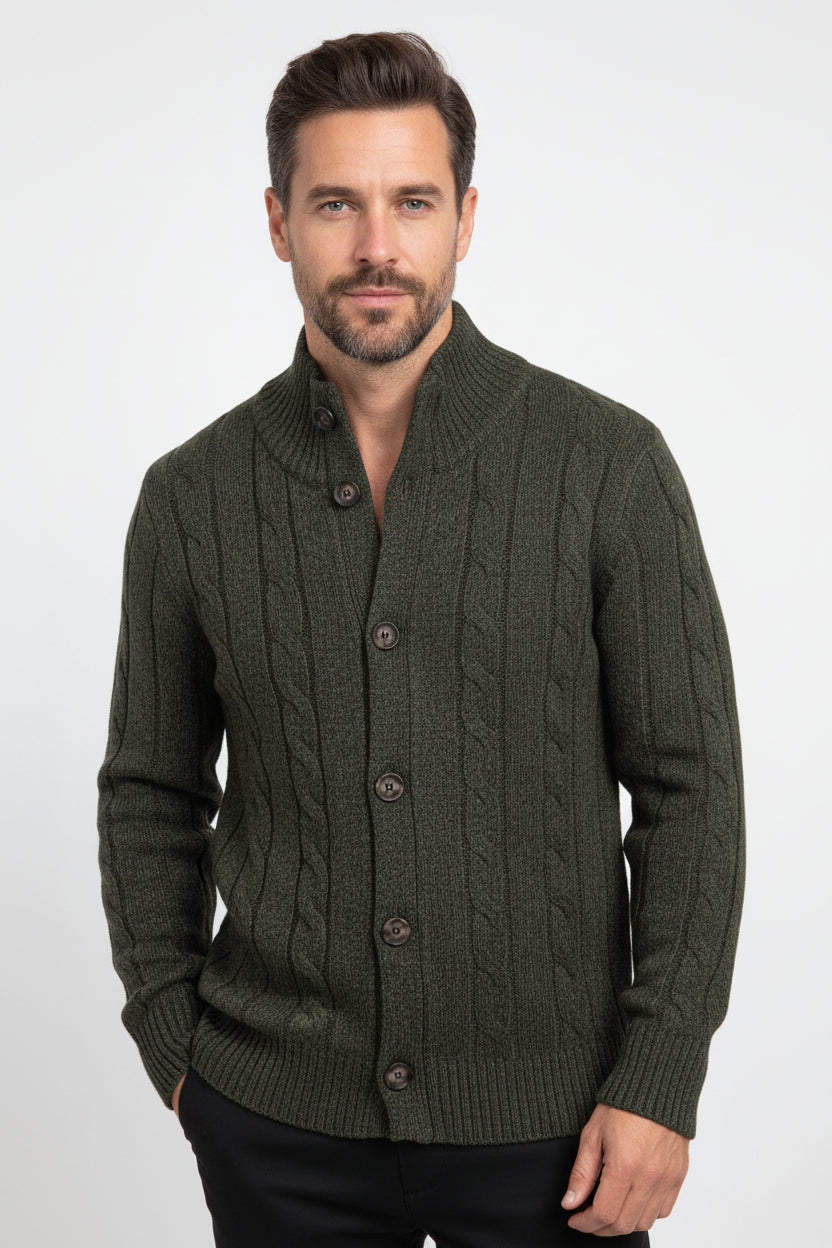 Maglione con trecce giacca BOTTONI