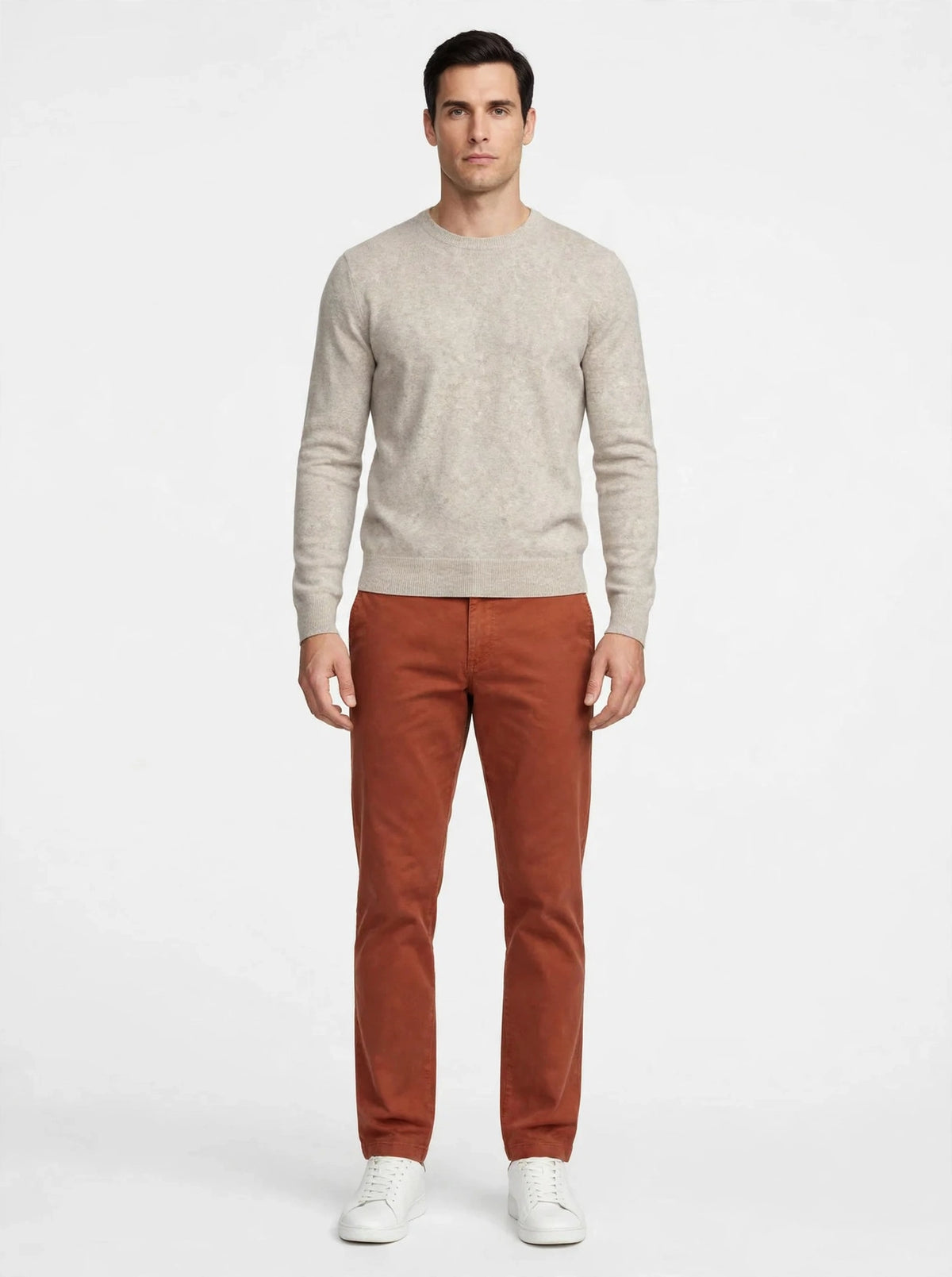 Pantalone cotone smerigliato Madeinitaly