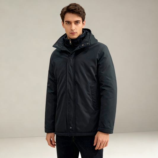 Giubbotto trench trapuntato