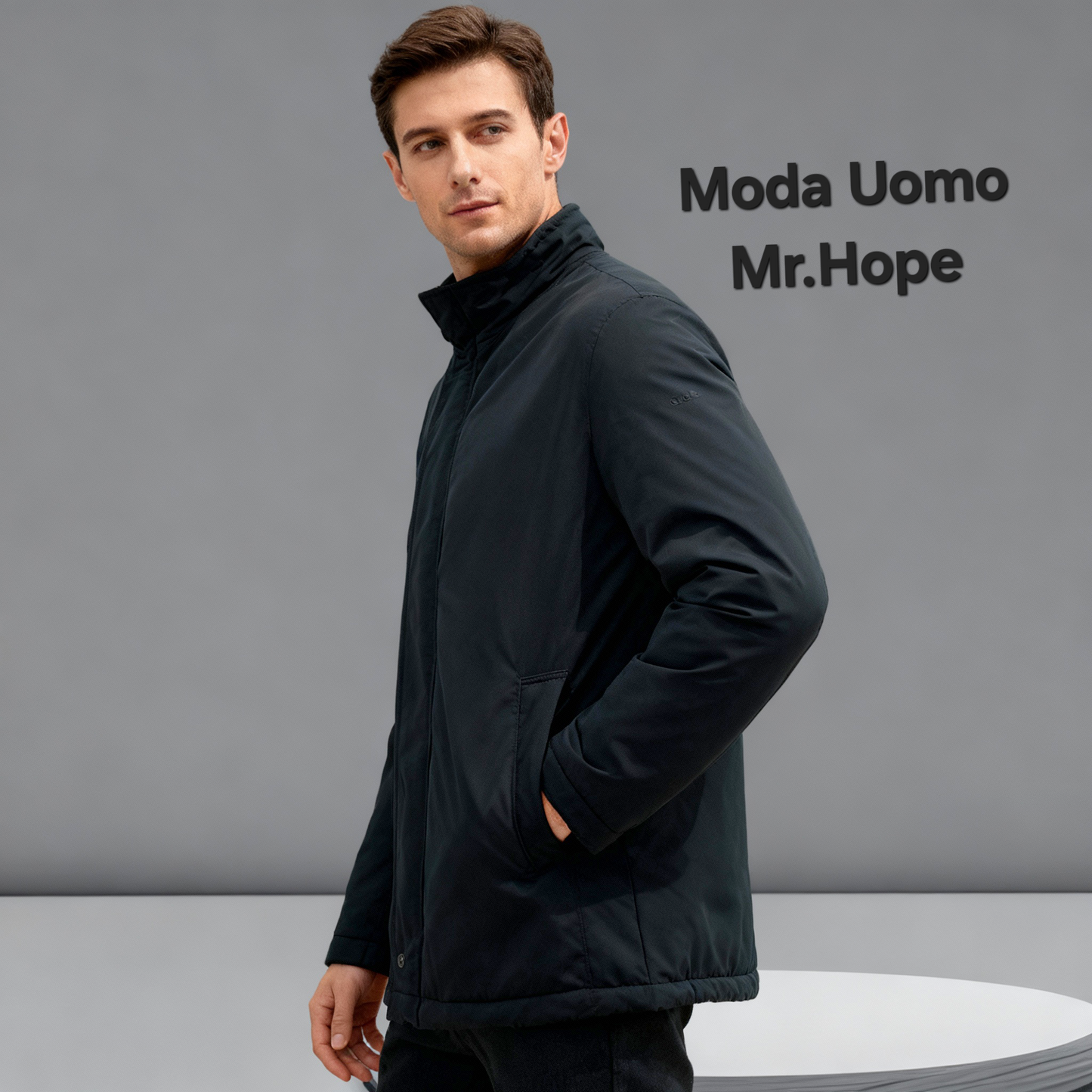 Giubbotto trench trapuntato