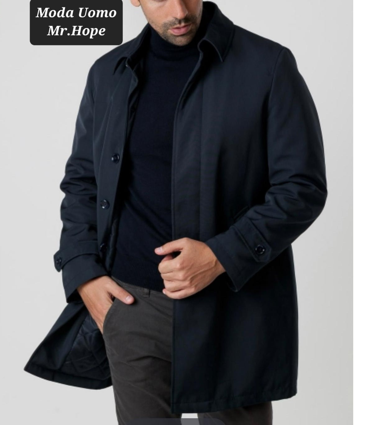 Giubbotto Trench modello fay tessuto tecnico