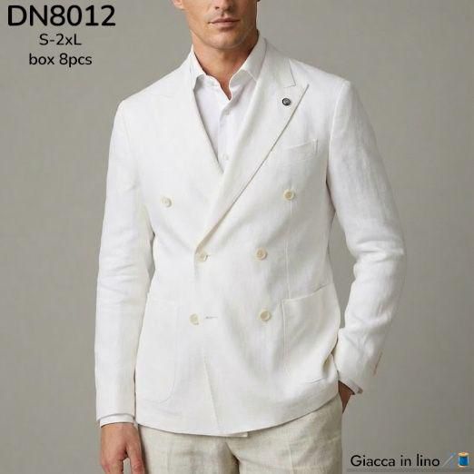 Giacca Lino doppiopetto