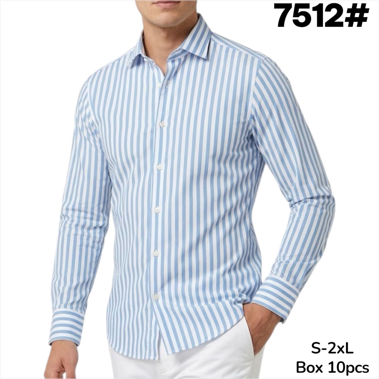 Camicia Slim Fit Fantasia Floreale Elasticizzata