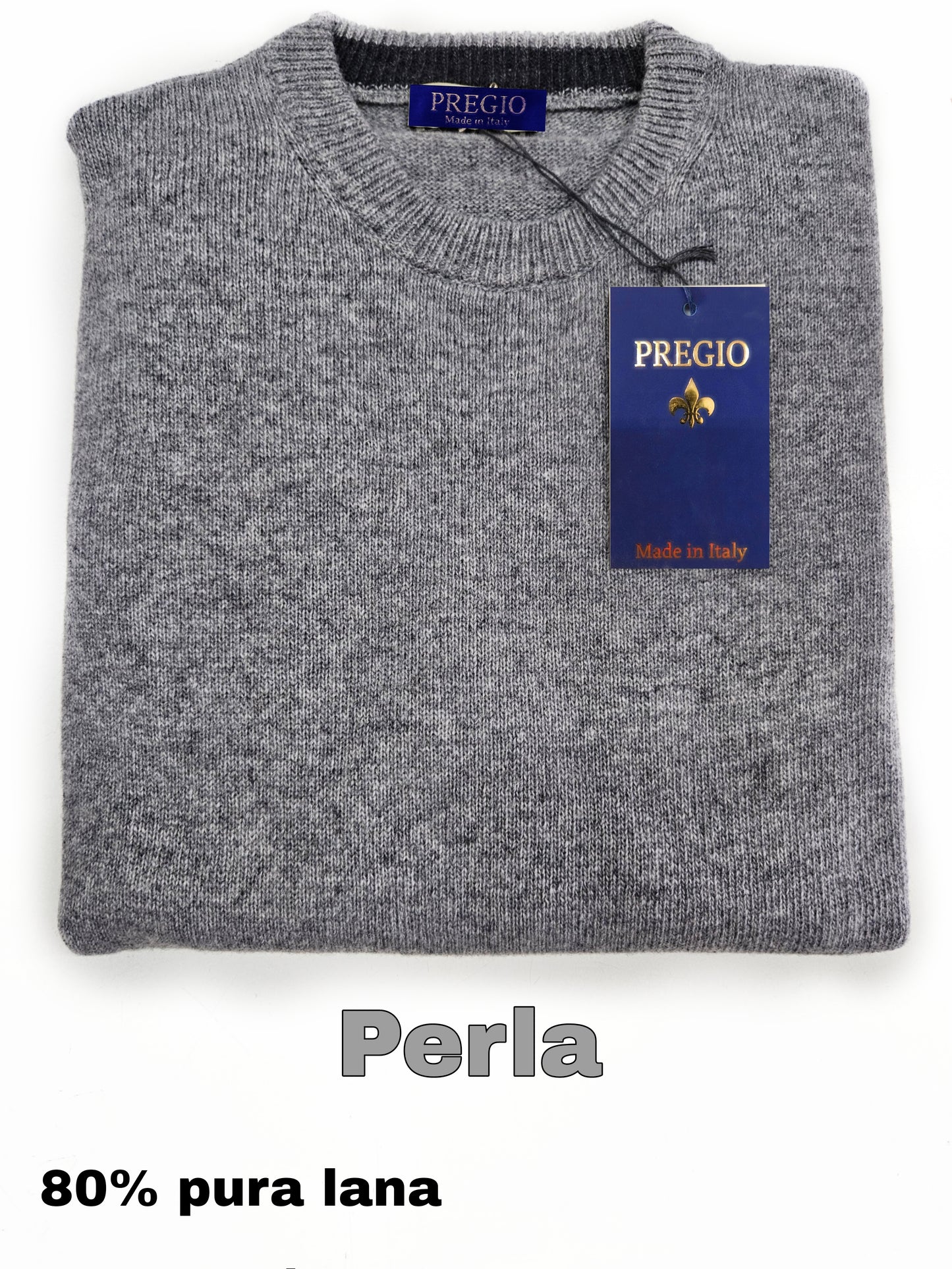 Maglione Girocollo Pura Lana LAMBSWOOL