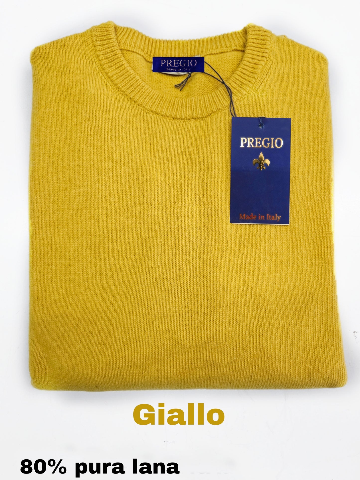 Maglione Girocollo Pura Lana LAMBSWOOL