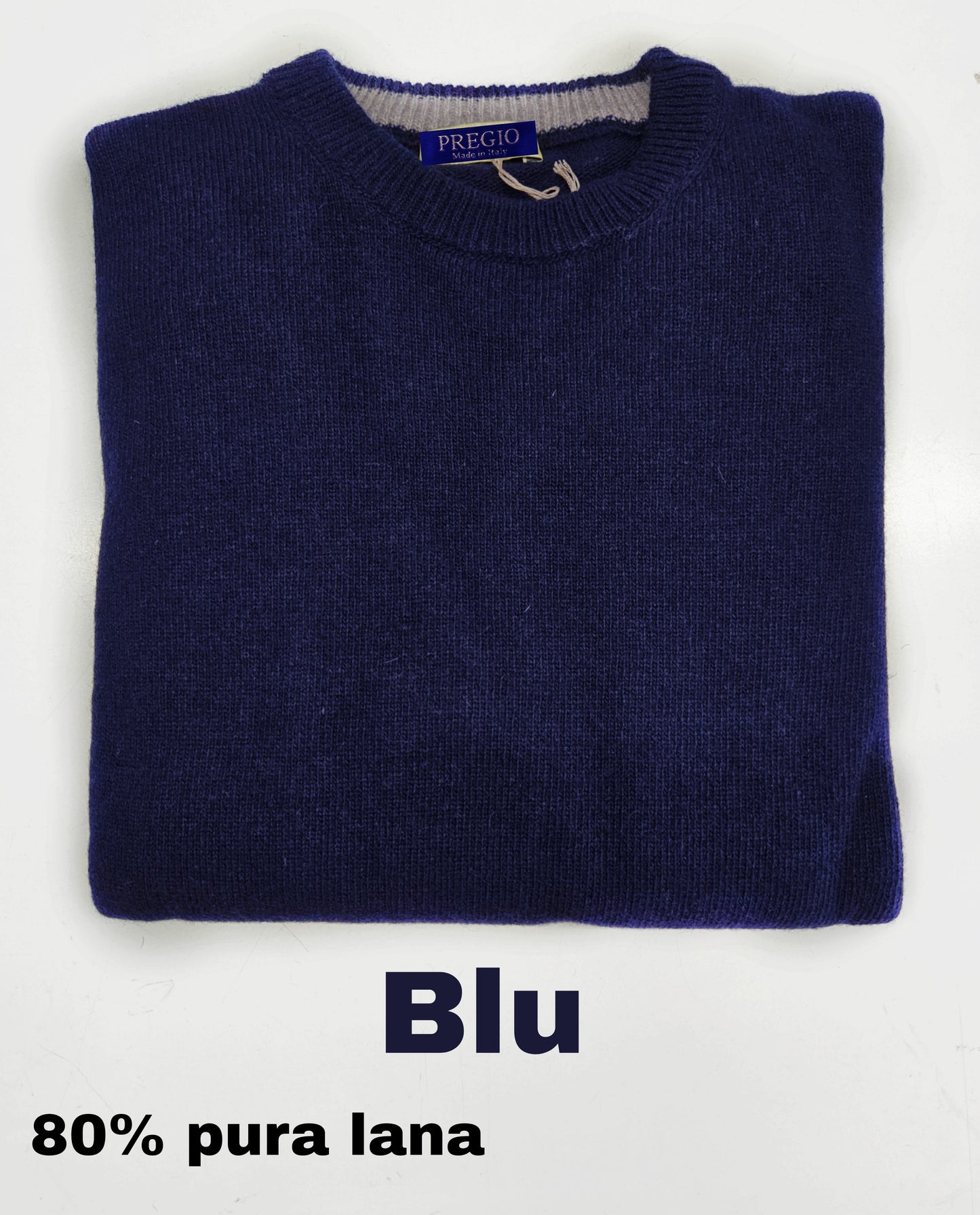 Maglione Girocollo Pura Lana LAMBSWOOL