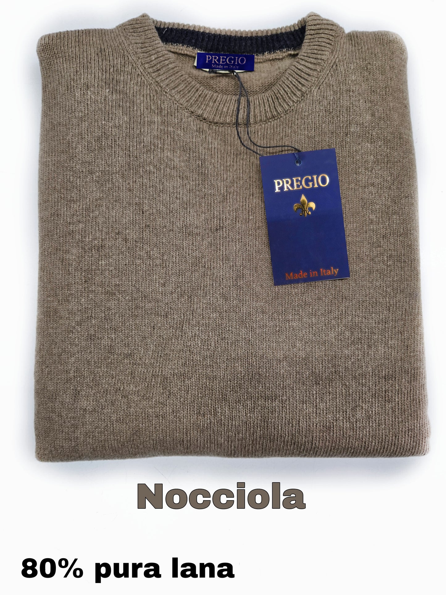 Maglione Girocollo Pura Lana LAMBSWOOL