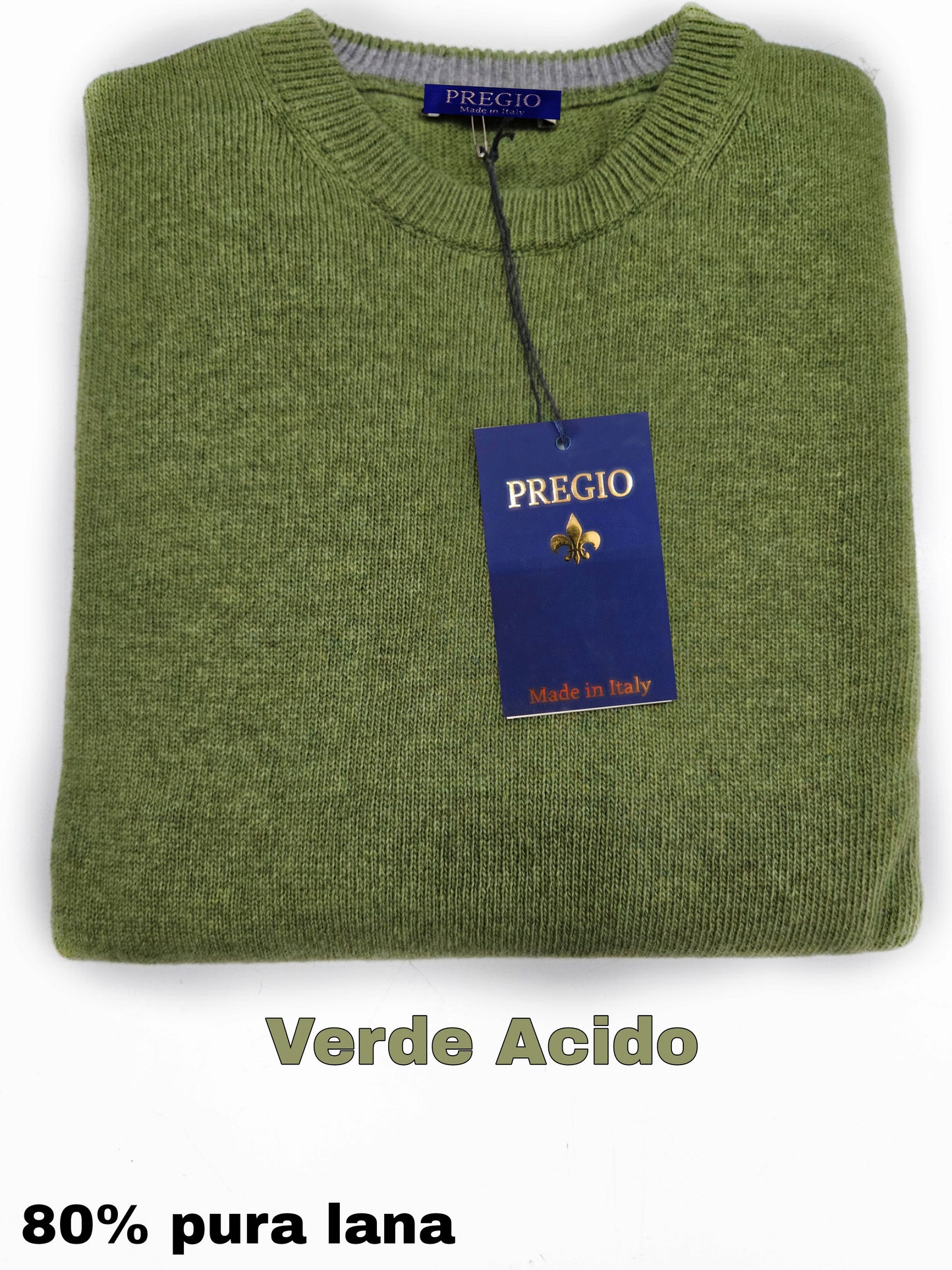 Maglione Girocollo Pura Lana LAMBSWOOL