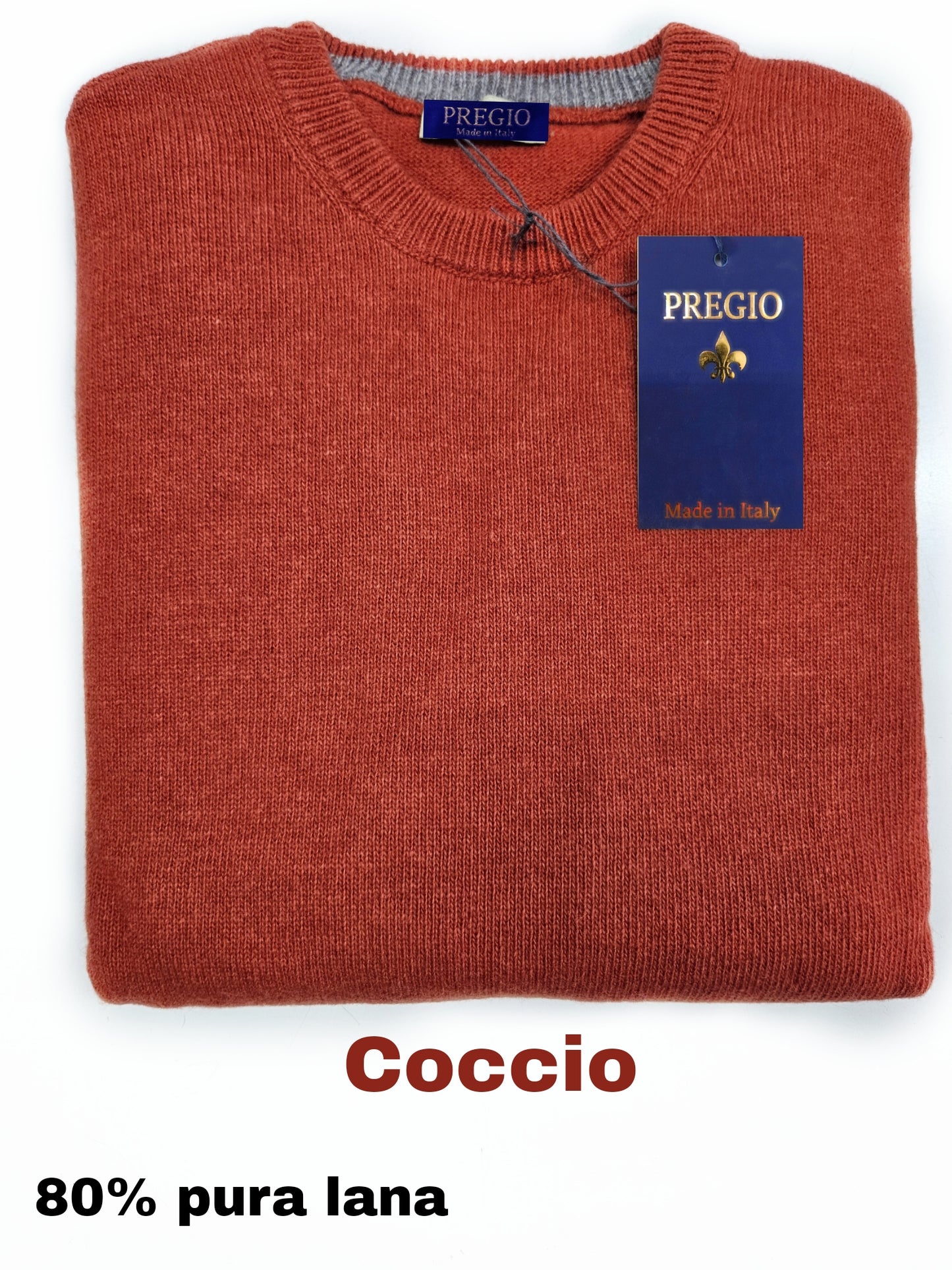 Maglione Girocollo Pura Lana LAMBSWOOL