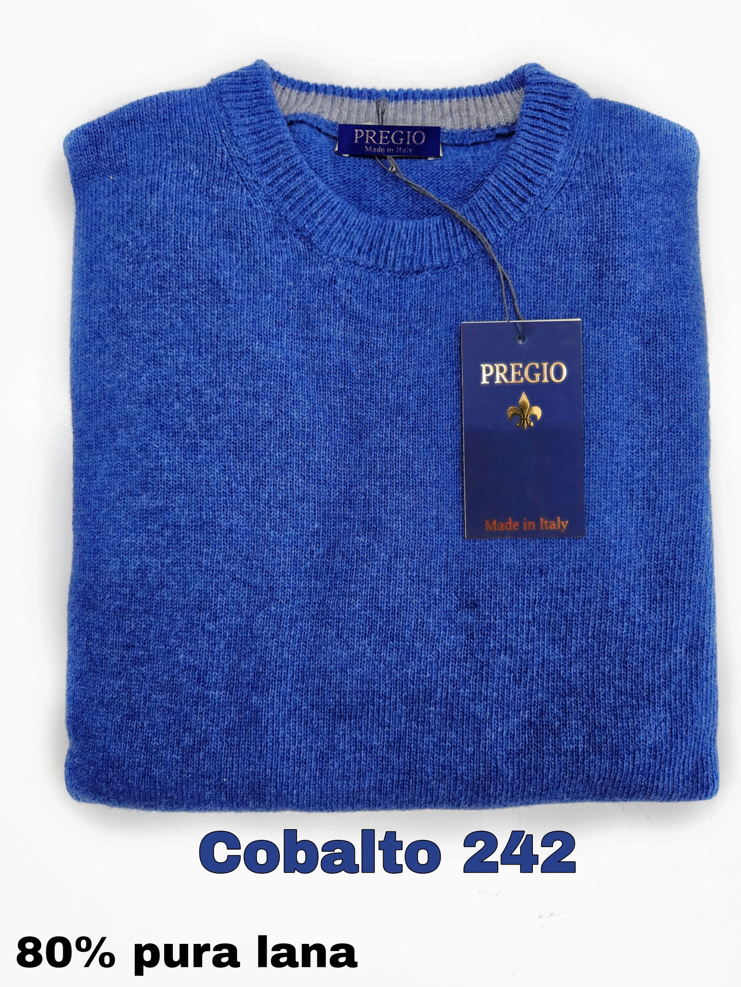 Maglione Girocollo Pura Lana LAMBSWOOL