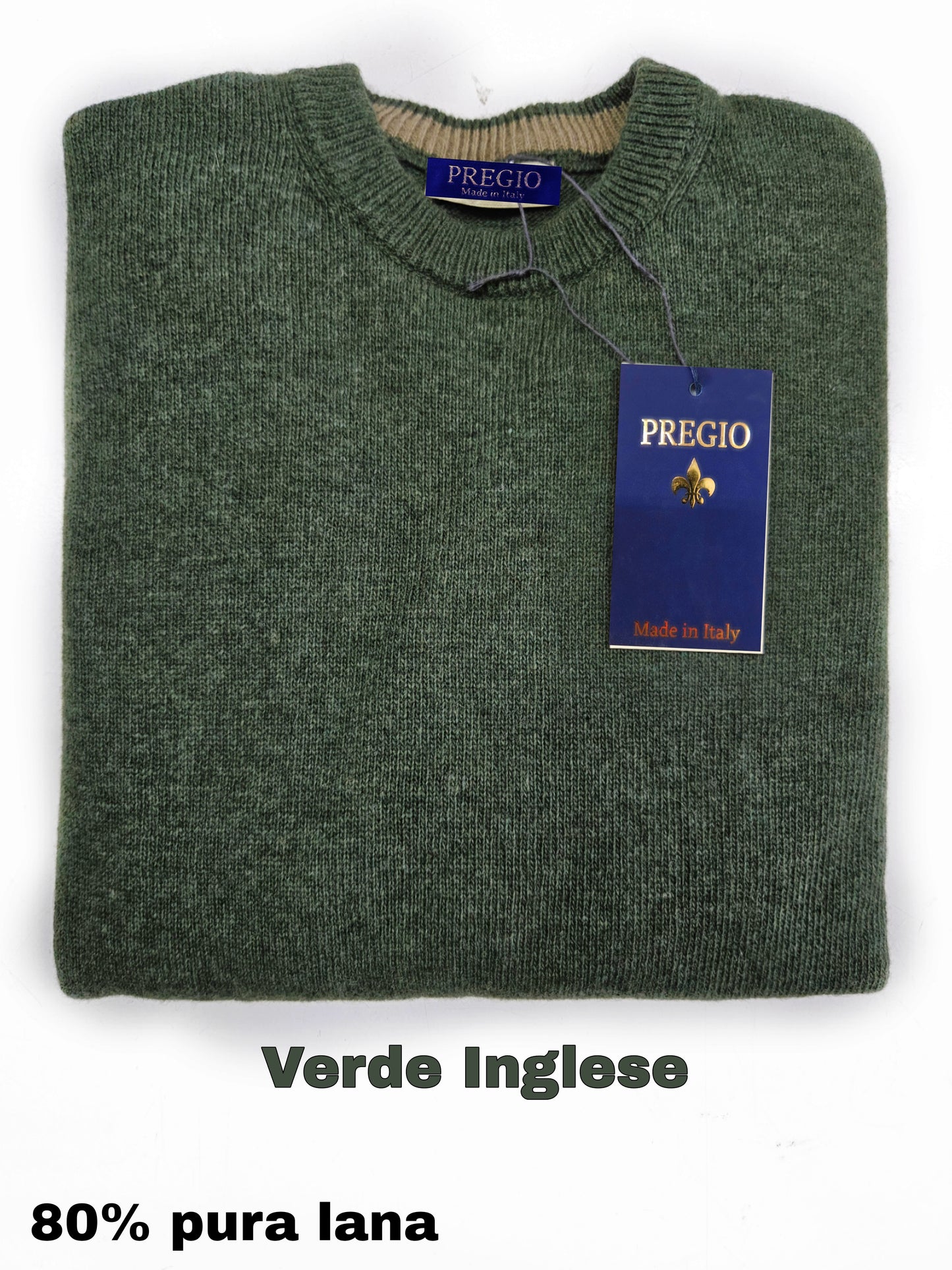 Maglione Girocollo Pura Lana LAMBSWOOL