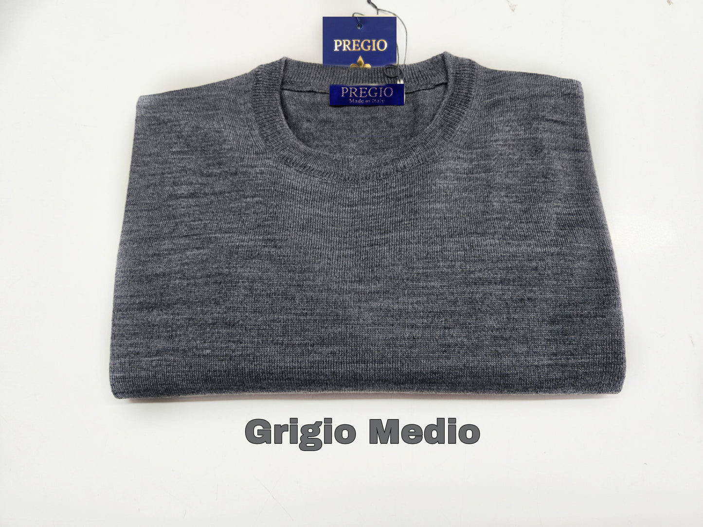 Maglia Girocollo lana merinos Toscana made in italy 🇮🇹