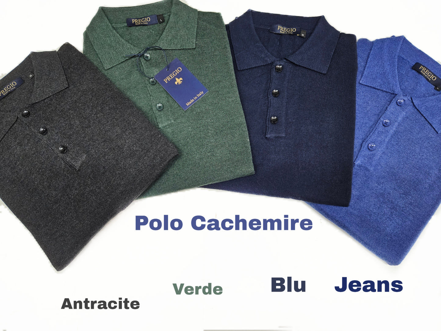 Polo misto cachemire