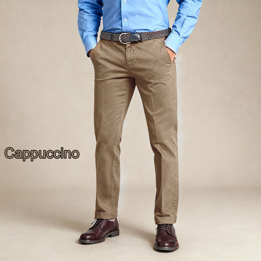 Pantalone cotone fustagna elasticizzato 6 colori