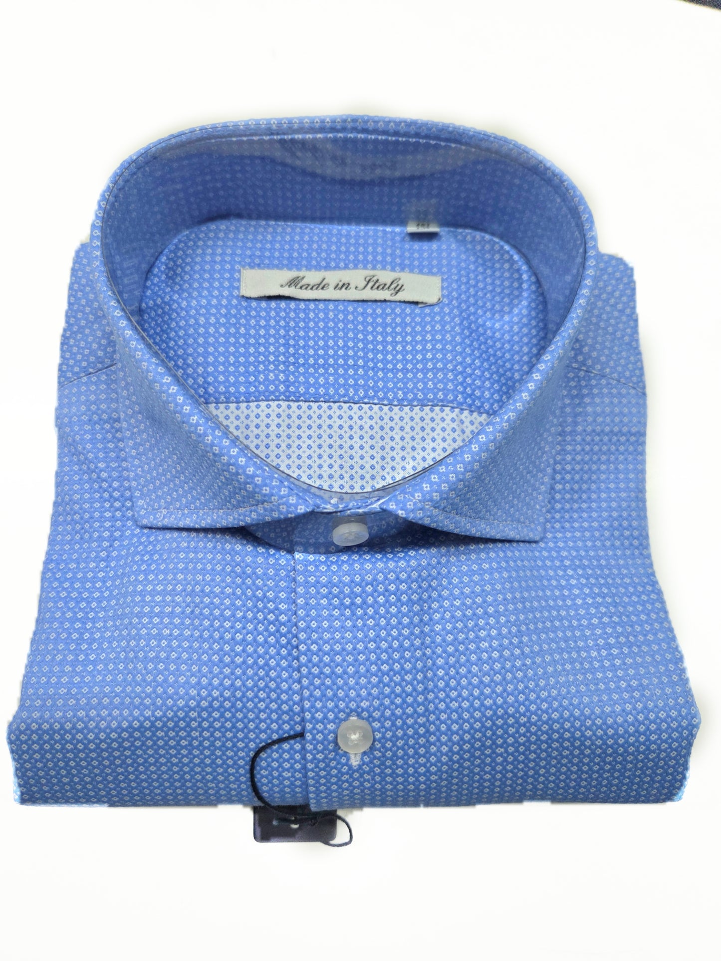 Camicie microfantasia 100% cotone