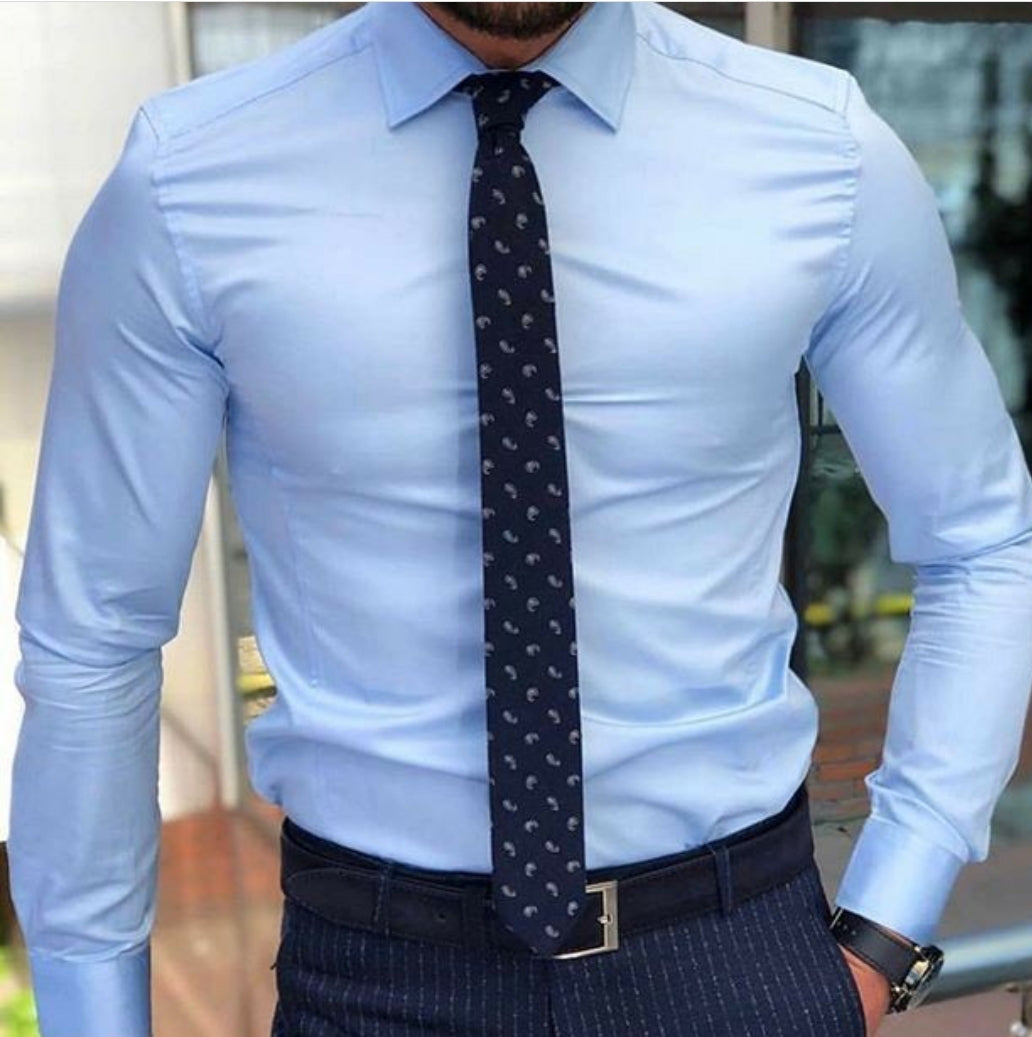 Camicie Slimfit sartoriali 100% cotone 4 colori
