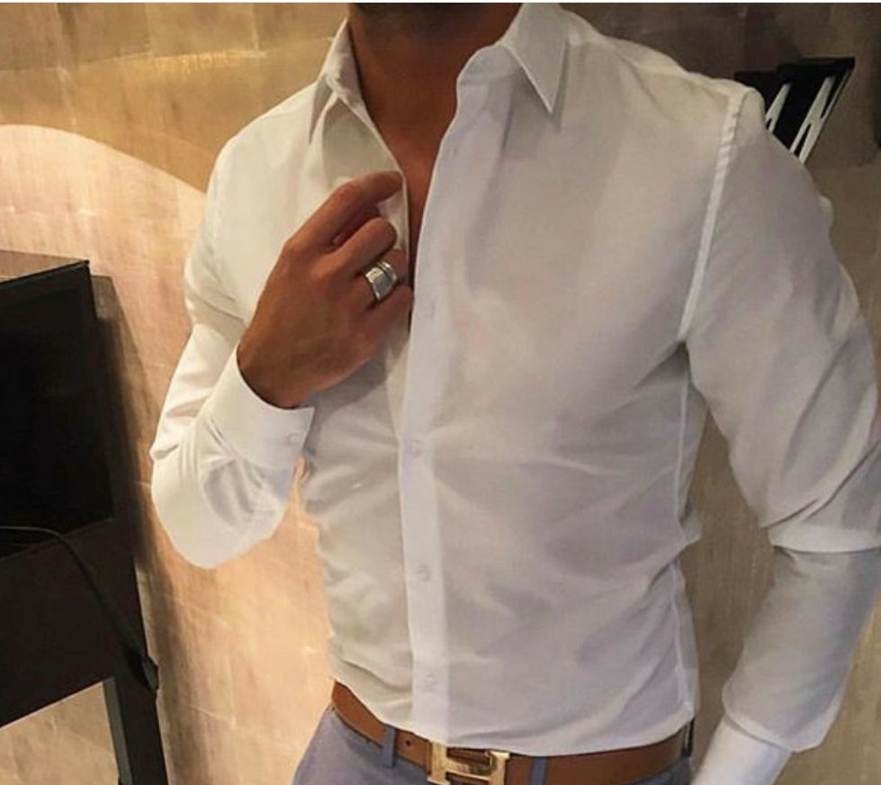Camicie Slimfit sartoriali 100% cotone 4 colori