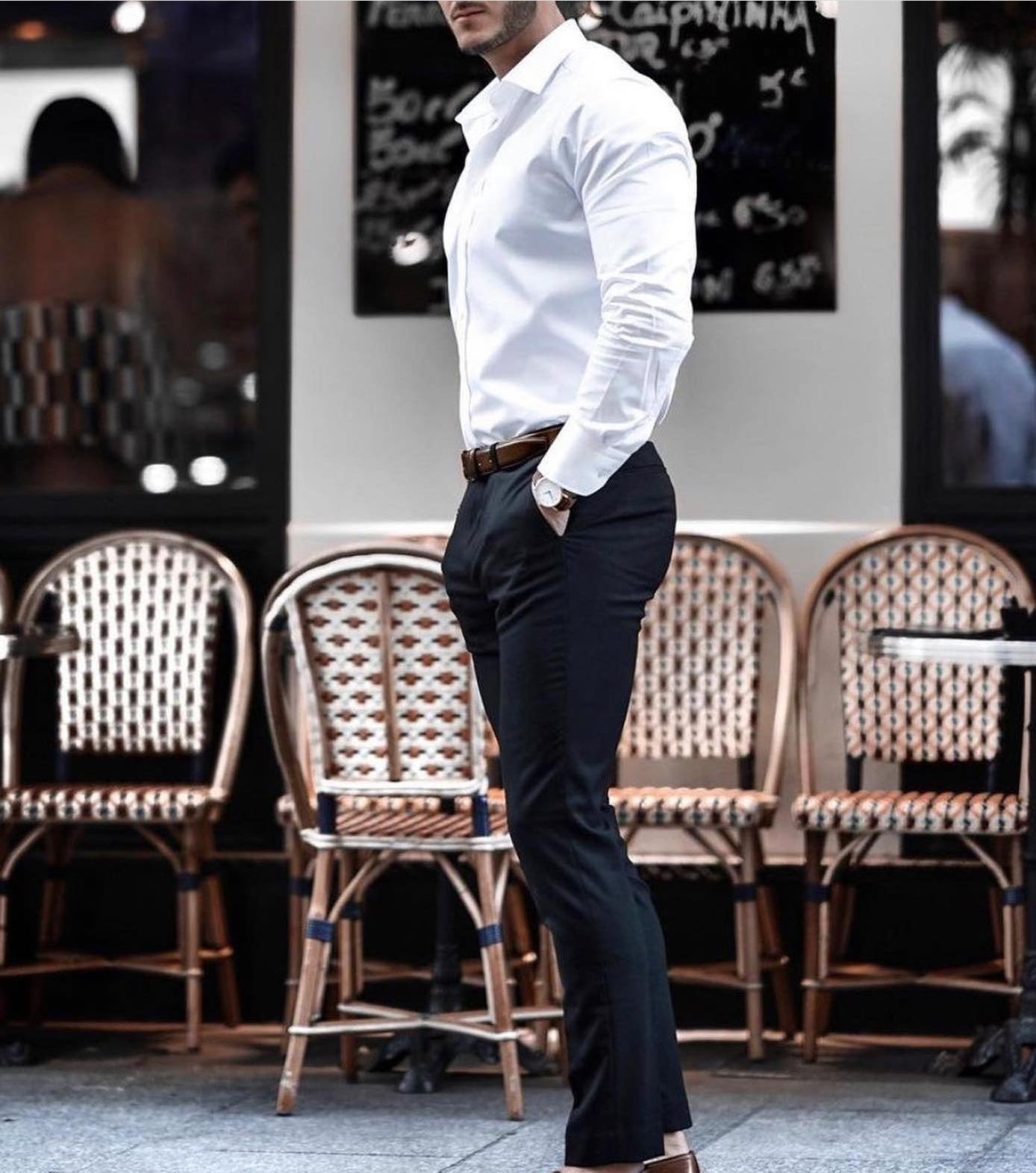 Camicie Slimfit sartoriali 100% cotone 4 colori