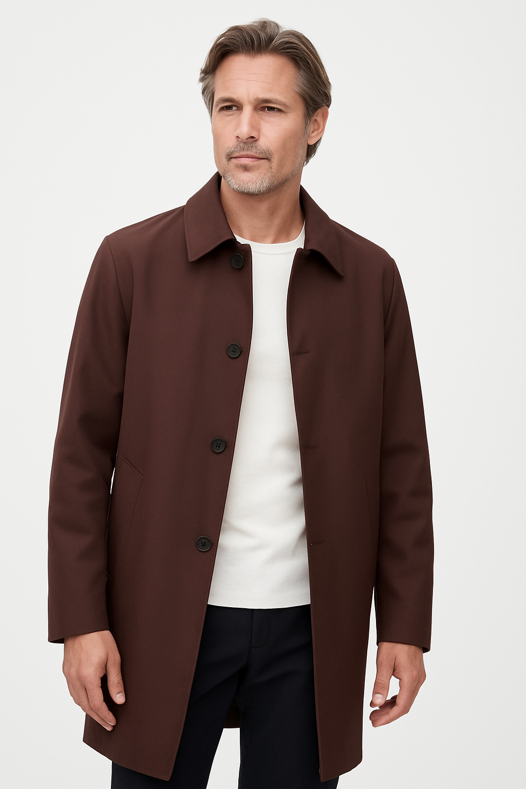 Trench tessuto tecnico modello fay Moro