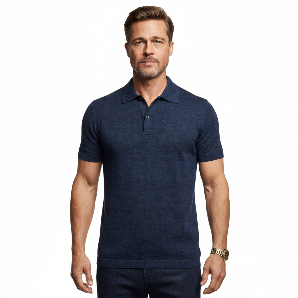 Polo filo nido d'api in 3 colori