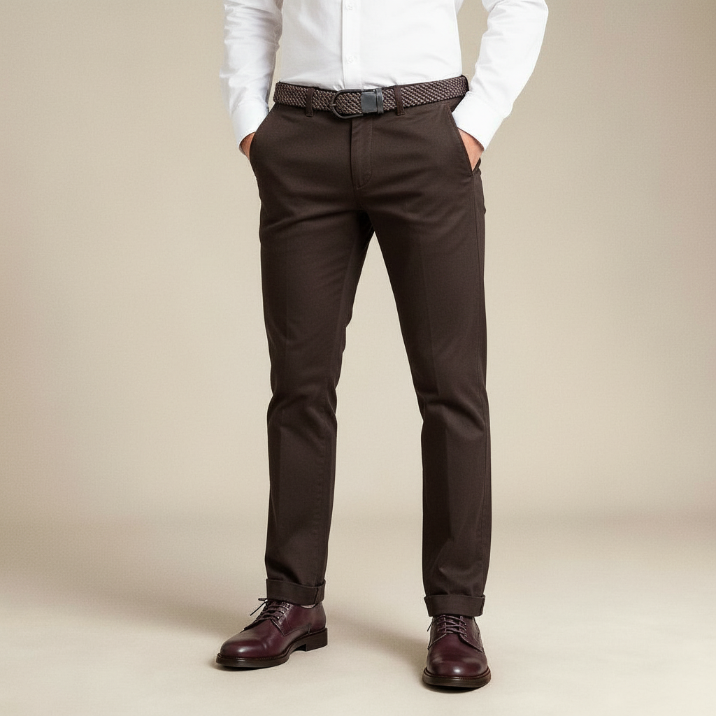 Pantalone cotone fustagna elasticizzato 6 colori