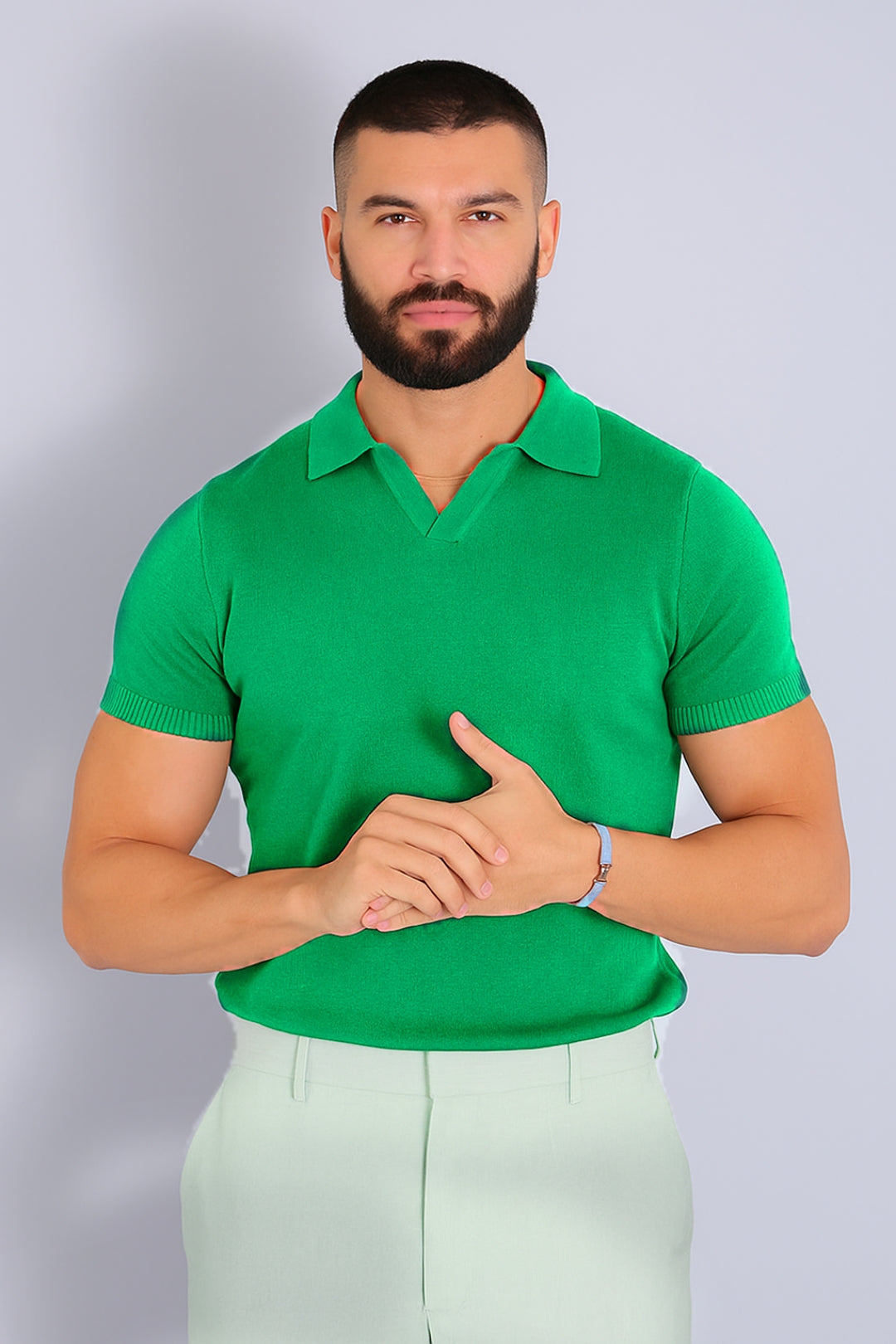 Polo filo cotone mezze maniche